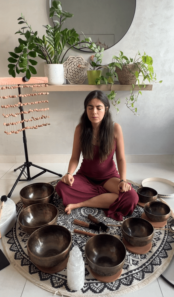 Sound healing instruments and meditation